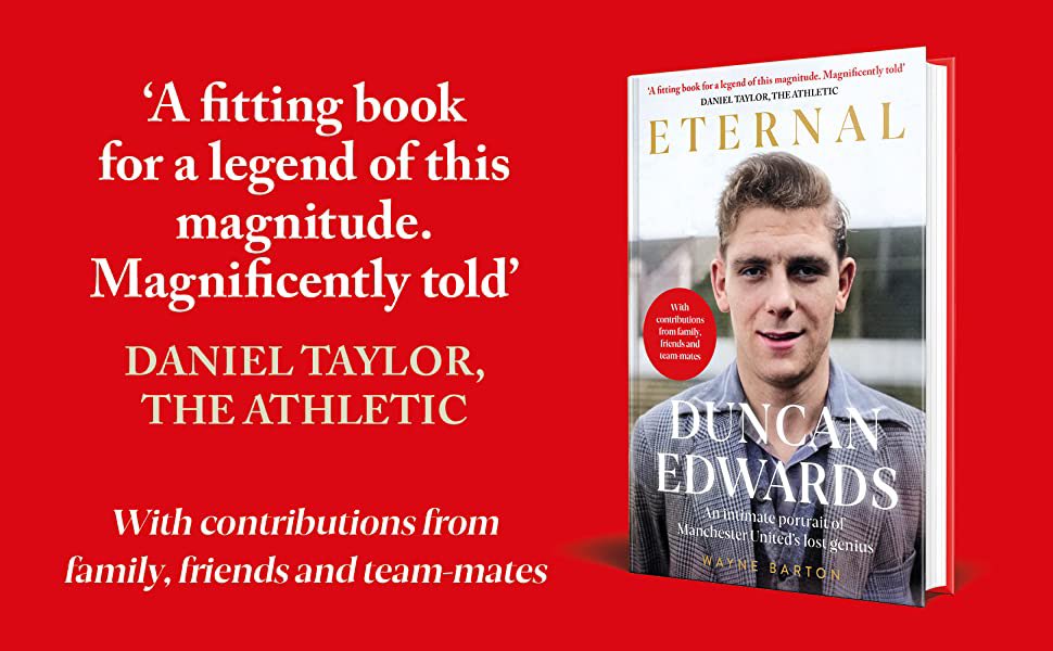 WayneSBarton's tweet photo. Eternal : #DuncanEdwards

My biography of the @ManUtd legend is out on Thursday. 

Brand new stories of his schoolboy days, new insight into his career, never-before-told stories of Munich.

Order here (and please share/retweet) :

https://t.co/zhVtoLttoW https://t.co/GSkSDAN7Oe