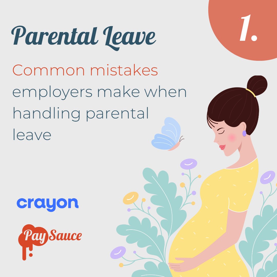 PaySauce's tweet photo. Rusty on the details of parental leave?  You're not alone, most SME owners are.

It's OK - we've got you!  Along with our friends at https://t.co/Uzy6beobPF we’ve written a guidebook for employers, starting with the basics: Avoiding Common Mistakes.  https://t.co/b5rDBorw2w https://t.co/4Do7lLQrVF
