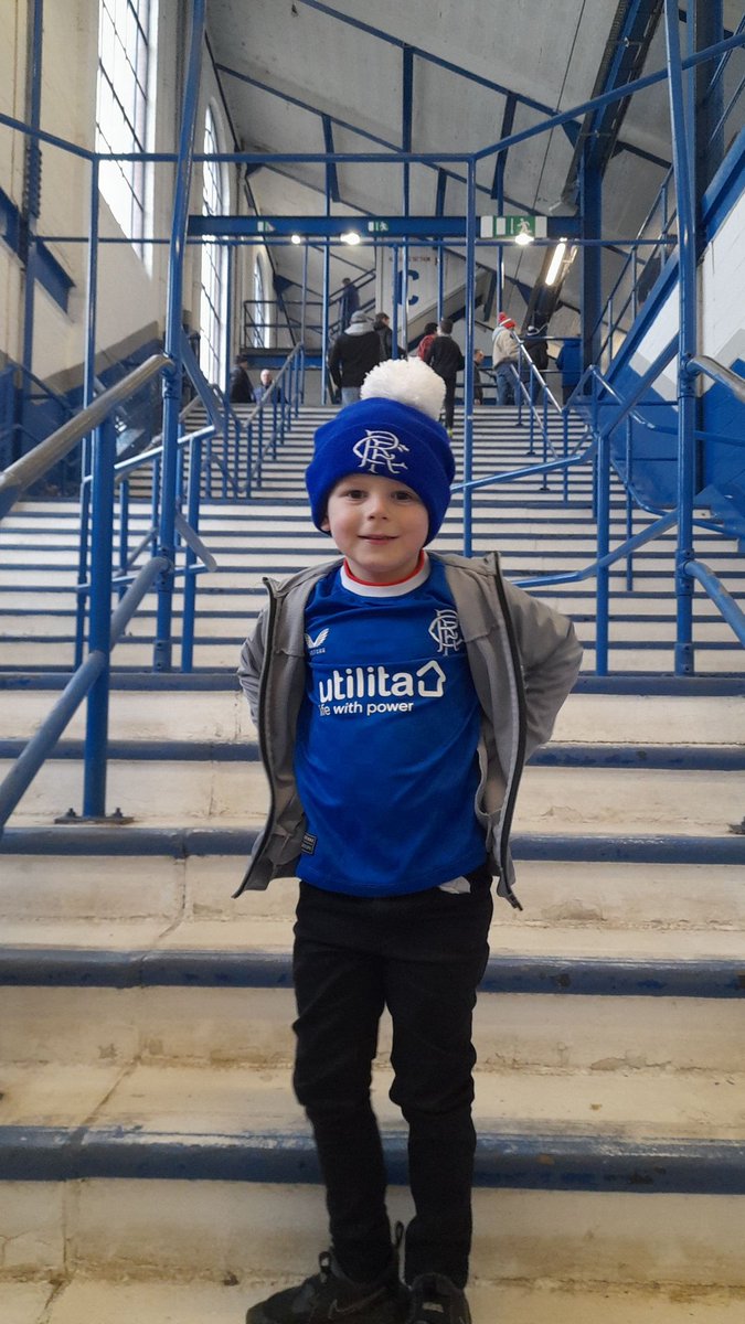 Wee man's first game