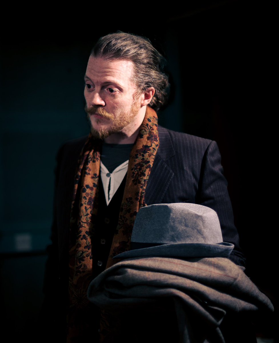 ScreenRebels's tweet image. three days to go! We can’t wait for you to see The Shroud of Charon! Here’s a sneak peek at Kai and Jim as Arthur and Henry facing off against each other! Jim’s looking rather dapper in his high society thirties garb! Don’t miss us @draytonarmssw5 on Wednesday and Thursday!