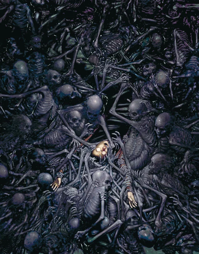 rowlinglibrary's tweet photo. Swarm of Inferi (concept art for Harry Potter and the Half-Blood Prince by Rob Bliss) https://t.co/puRqDcmJyA