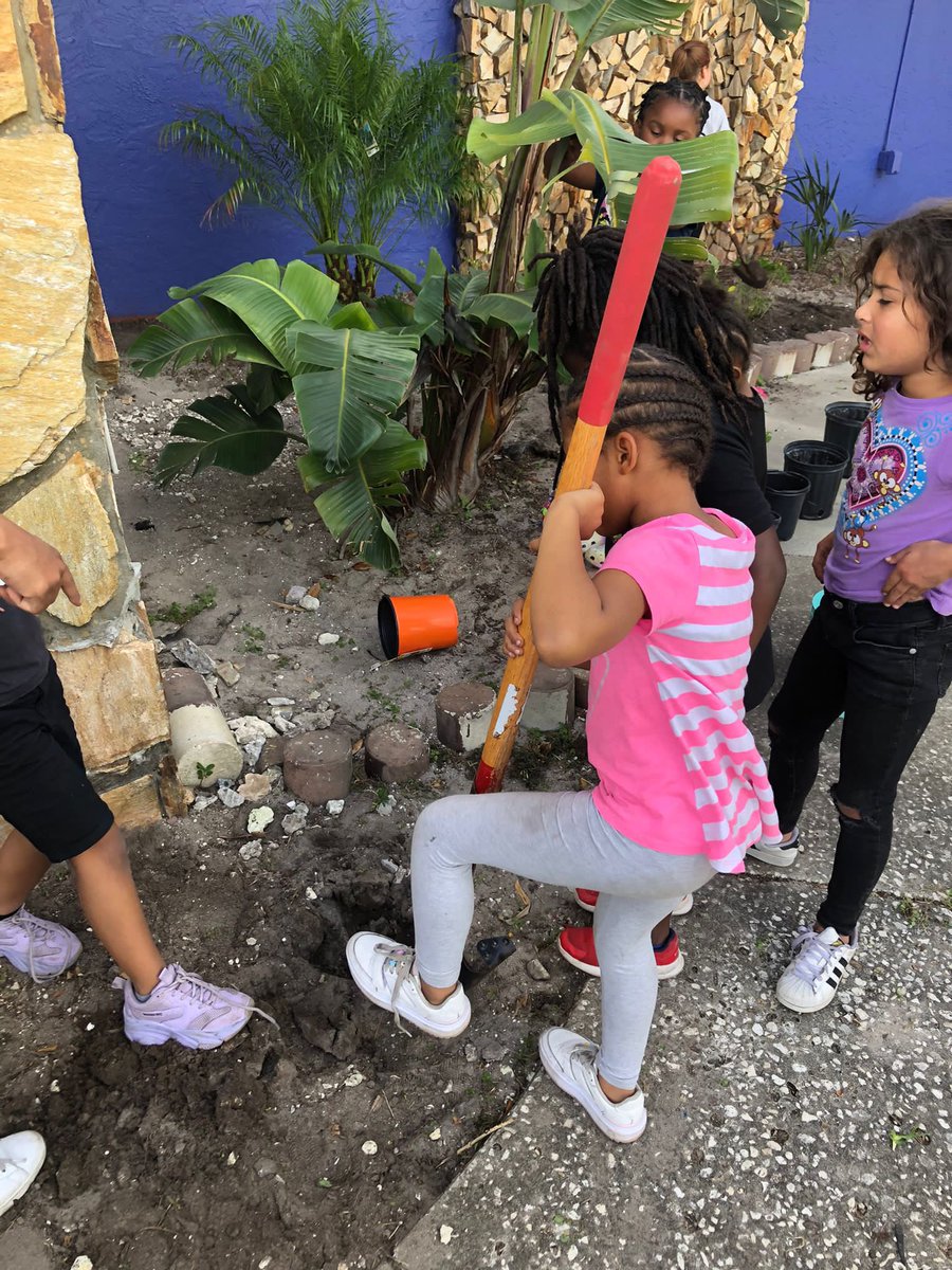 Our K-5 finally got to plant their plants they have been learning so much about ☺️ we are very excited to see the plants grow💙