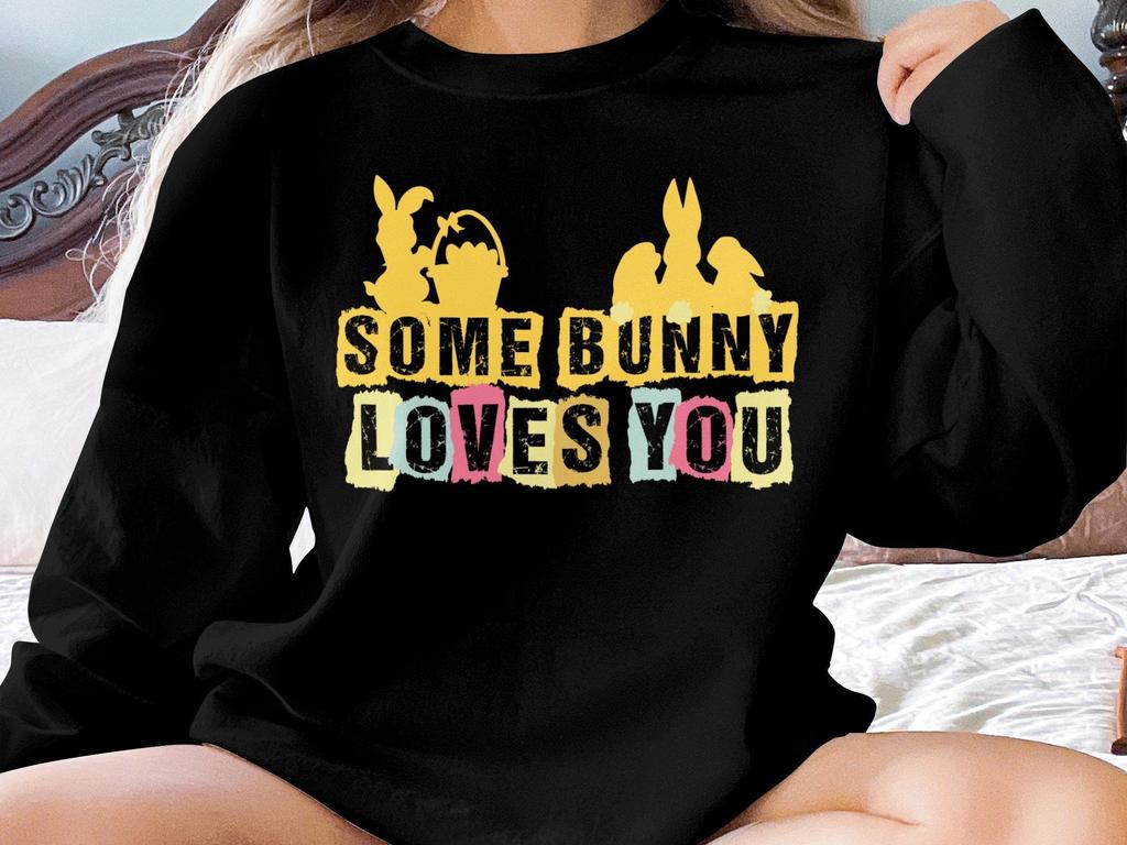 Some Bunny Loves You Easter Sweatshirt, Positive Energy Easter Day Shirt, Cozy Sweater Easter Gift for Her, Bunny Shirt for Wife Easter Gift #somebunnylovesyou #eastersweatshirt #wifeeastergift #bunnyshirt #Eastergiftforher #cozysweater #easterdayshirt  etsy.me/3K62GK7