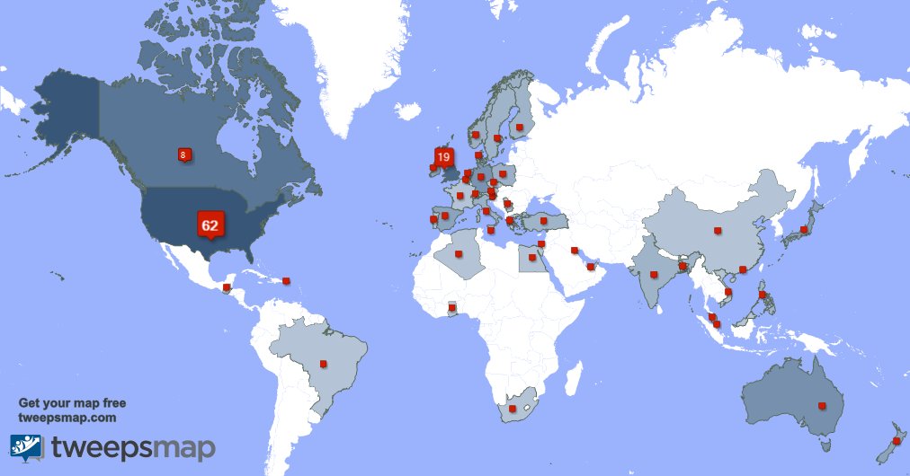 I have 2 new followers from USA, and more last week. See tweepsmap.com/!cubfinder