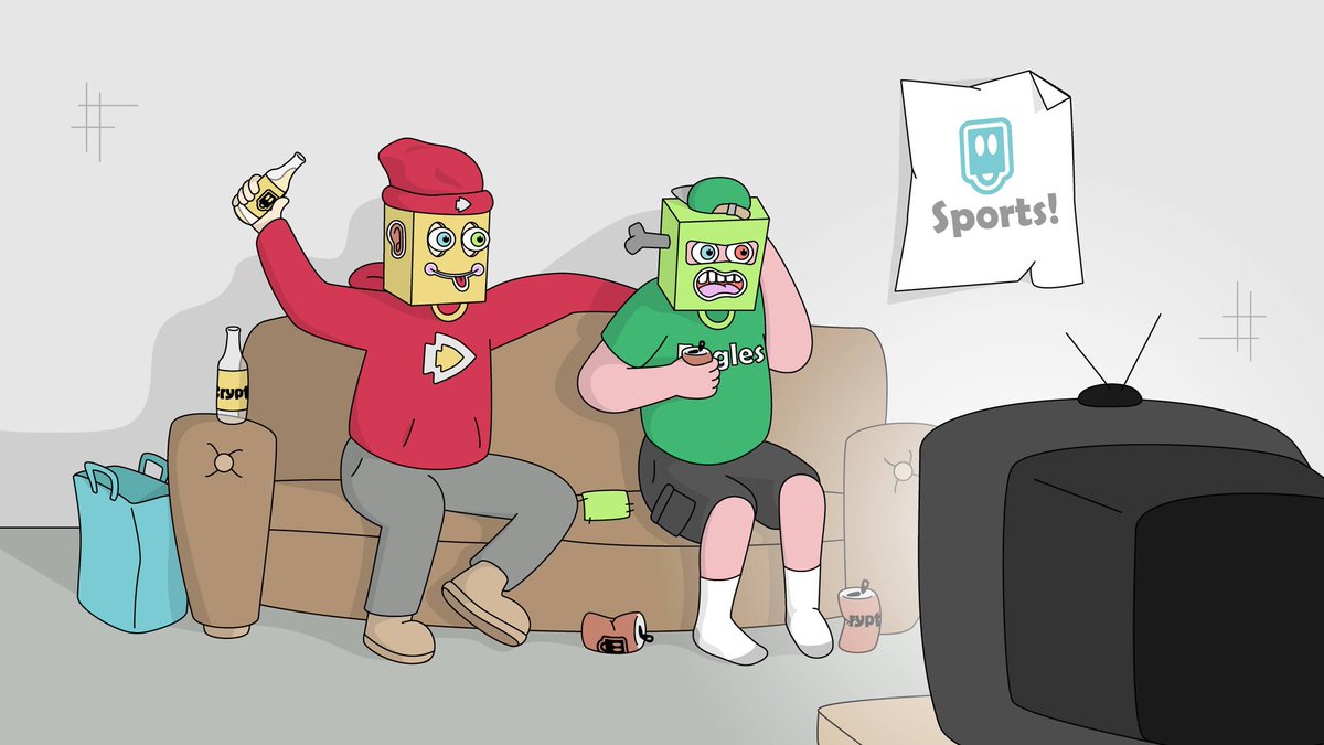 🏈HAPPY SUPERBOWL SUNDAY🏈

Chiefs or Eagles?! 

Drop your score prediction below for your chance to win a free mint! 👀

Rules:
🏈Follow <a href="/CryptotesNFT/">Cryptotes</a>
🏈Like &amp; RT
🏈Tag 2 friends
🏈Comment your score &amp; winner prediction