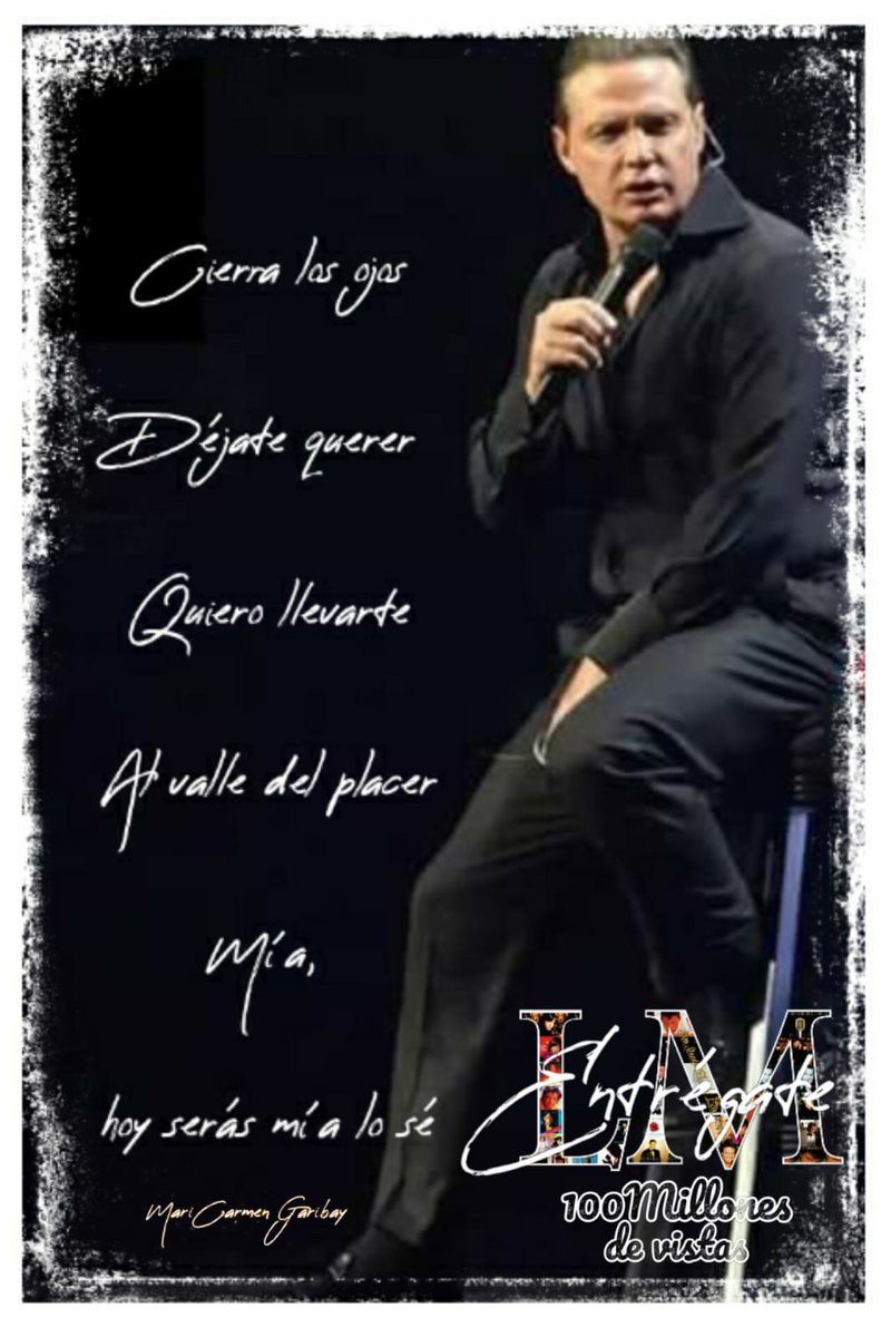 marina_ordaz's tweet photo. Domingo de reto  #LMEntregate escucha el tema cuántas veces puedas vamos por los 100 millones de vistas al video 

▶️ https://t.co/tEQg1Ssqxz

#LuisMiguel #LuisMiguelPlataformasDigitales
Con mucho cariño como fan, todas somos el tema "Entrégate" @LMXLM https://t.co/uVj6vj619I
