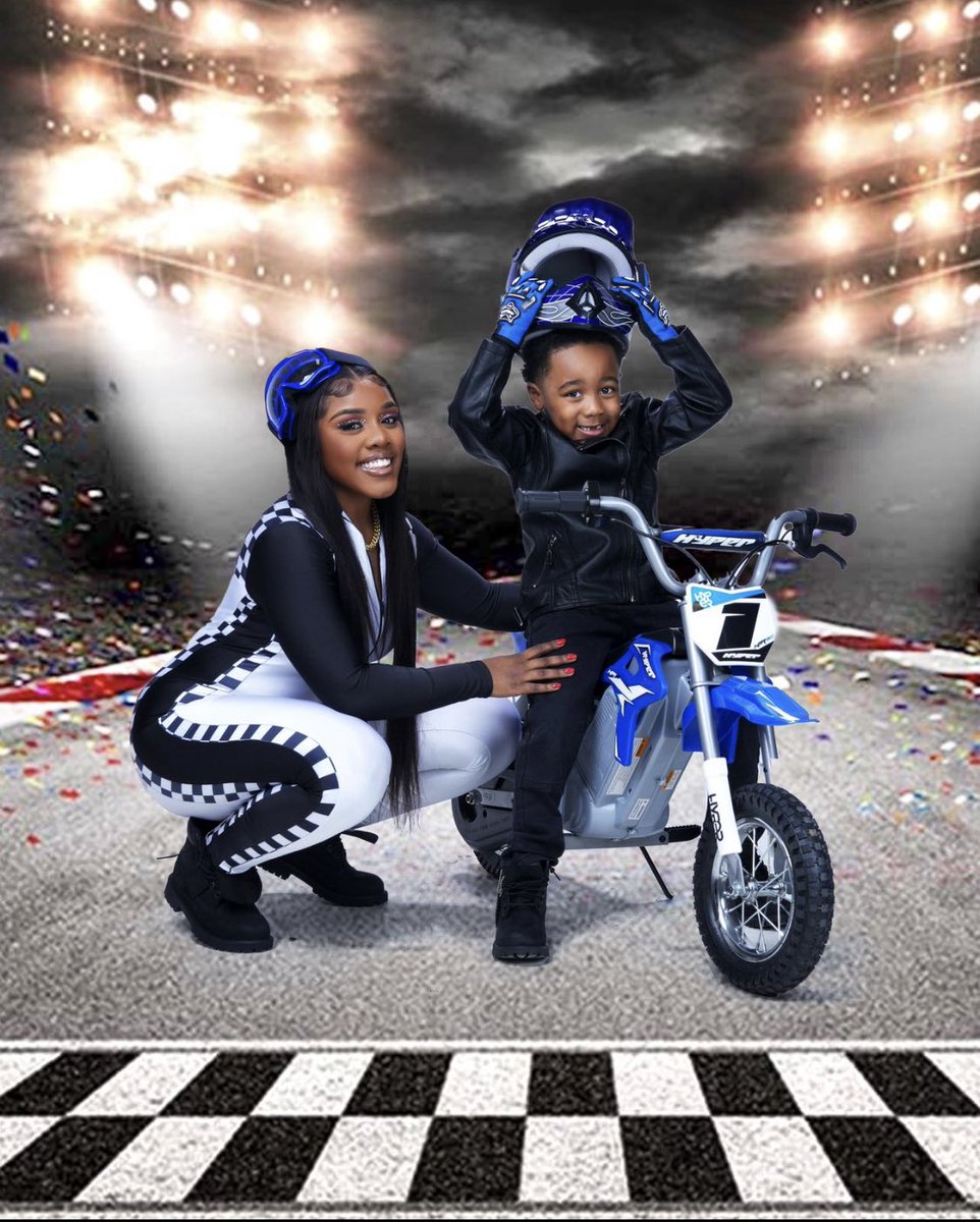 BrandajahSade's tweet photo. Your birthday is tomorrow ๐๐ I love you brennnn #BIKERMOM https://t.co/V7W0K8UjwC