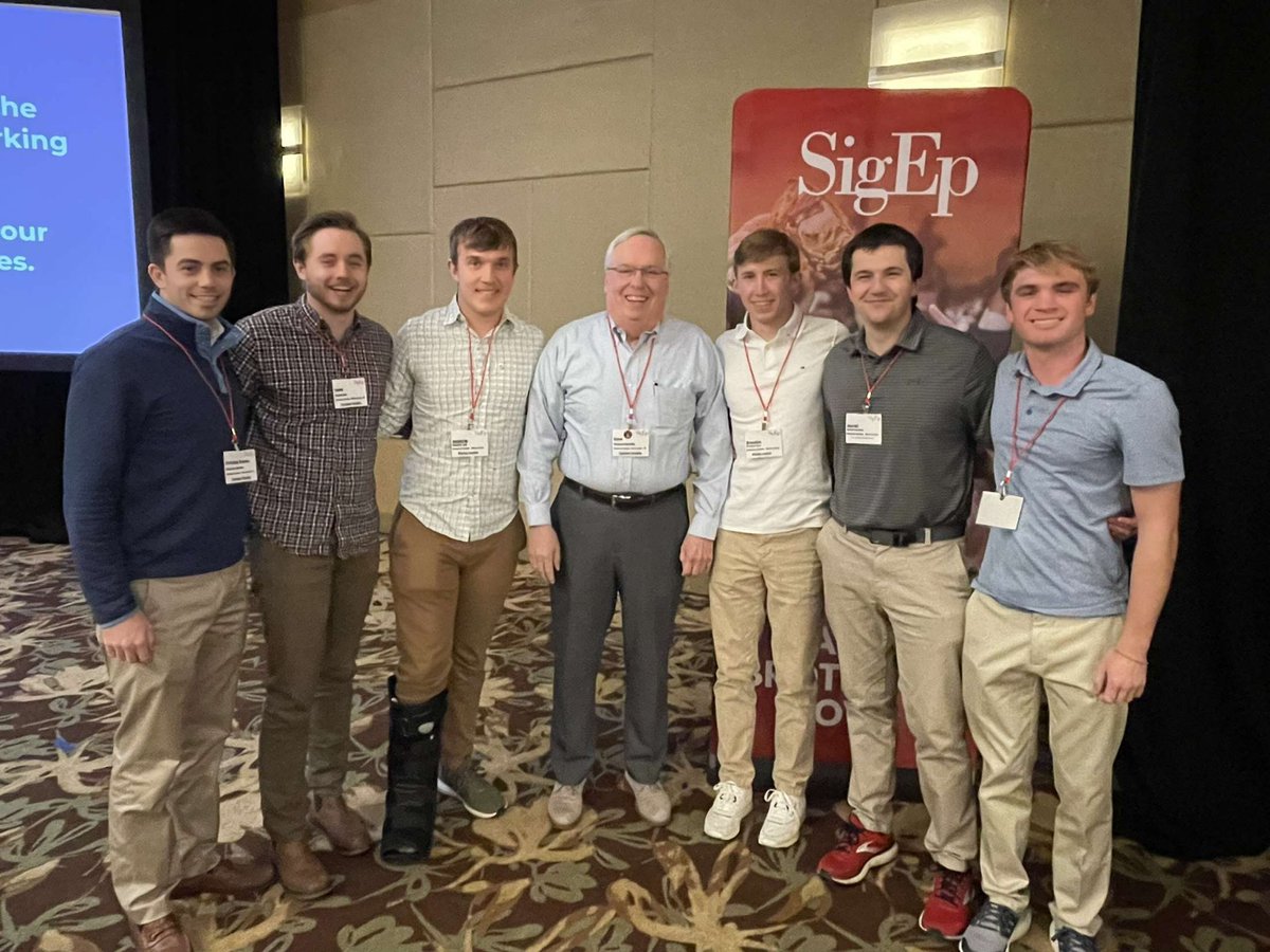 This weekend we had the pleasure of sending four brothers to the Carlson Leadership Academy in Atlanta. We want to send a huge thanks to <a href="/officialsigep/">Sigma Phi Epsilon</a> for putting on such an insightful event!