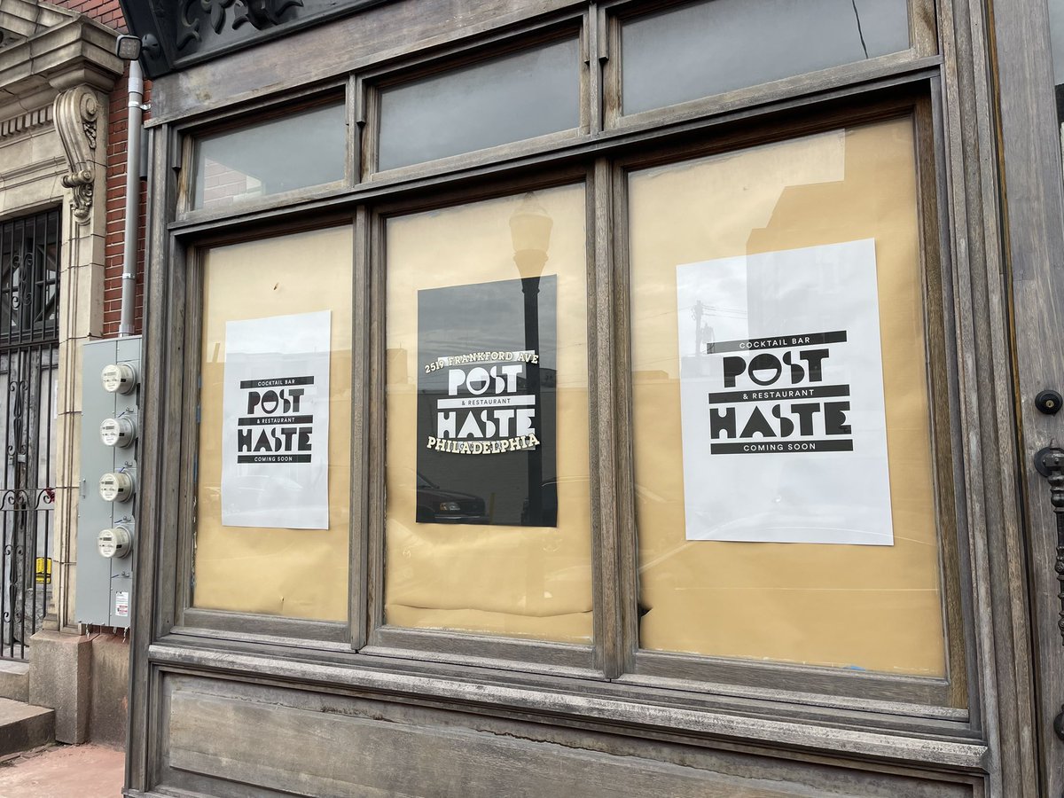 Jon Geeting on Twitter "Excited for Post Haste and Forin to open on