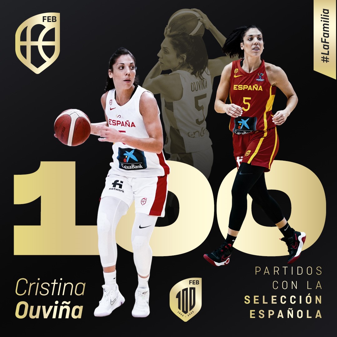 BaloncestoESP's tweet photo. FELICIDADES, @cristi106 ❤️

#LaFamilia #SomosEquipo https://t.co/Jo3ZaoX06R