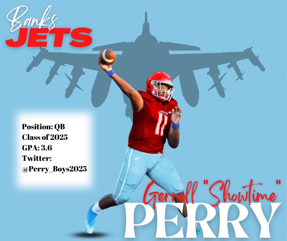 Gerrell T. Perry (@perry_boys2025) on Twitter photo QB1 -🧊🥶🦾🎮 #11 ✈️ No matter what people say or how they feel do what’s best for you…
Isaiah 54:17 <a href="/desmond1689/">Coach Jermaine Watson</a> <a href="/dewaynecoker/">Dewayne Coker, M.Ed</a> <a href="/QBC_Bham/">QB Country Birmingham</a> <a href="/BanksJetsFB/">Banks Jets Football</a> <a href="/DesmondWatson17/">DJ Watson</a> <a href="/QBC_Recruit/">QB Country Recruiting</a> <a href="/RivalsCamp/">Rivals Camp Series</a> <a href="/PrepRedzoneAL/">Prep Redzone Alabama</a> <a href="/Uno_Kam/">Coach Kam Pettway</a> <a href="/247Sports/">247Sports</a> @AthleticsBanks <a href="/Coach_RMorgan24/">Coach Shad Morgan</a> QB1 -🧊🥶🦾🎮 #11 ✈️ No matter what people say or how they feel do what’s best for you…
Isaiah 54:17 <a href="/desmond1689/">Coach Jermaine Watson</a> <a href="/dewaynecoker/">Dewayne Coker, M.Ed</a> <a href="/QBC_Bham/">QB Country Birmingham</a> <a href="/BanksJetsFB/">Banks Jets Football</a> <a href="/DesmondWatson17/">DJ Watson</a> <a href="/QBC_Recruit/">QB Country Recruiting</a> <a href="/RivalsCamp/">Rivals Camp Series</a> <a href="/PrepRedzoneAL/">Prep Redzone Alabama</a> <a href="/Uno_Kam/">Coach Kam Pettway</a> <a href="/247Sports/">247Sports</a> @AthleticsBanks <a href="/Coach_RMorgan24/">Coach Shad Morgan</a>