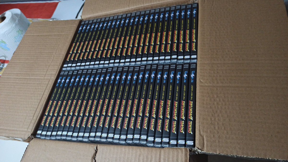 PatMorita's tweet image. La maquinaria no para. Ya pronto los tendréis en casa. 
#spectrumnext #shoveladventure