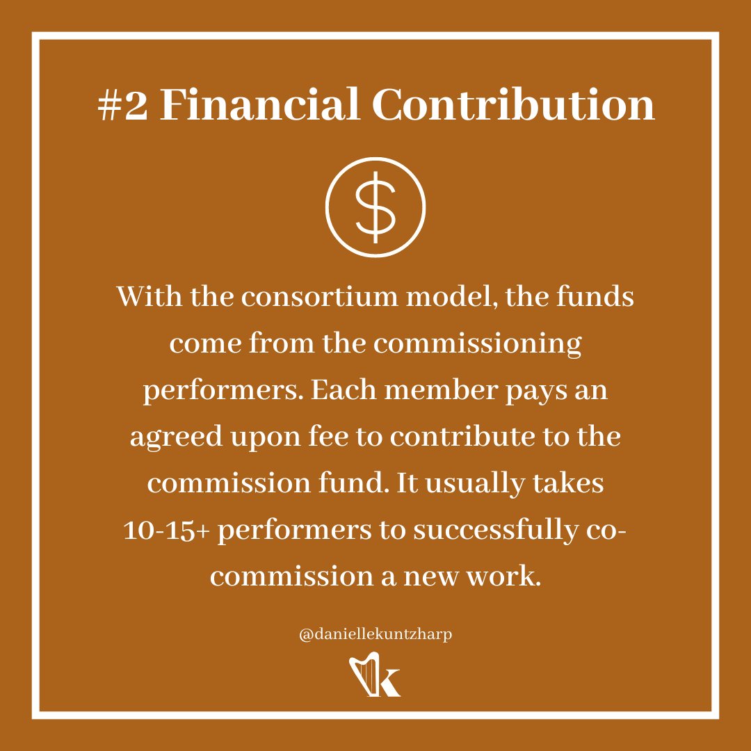 daniellekharp's tweet photo. Second, if you can, join the consortium to financially contribute #newmusic #musochat #composering [3/5] https://t.co/7L7pMuiHLg