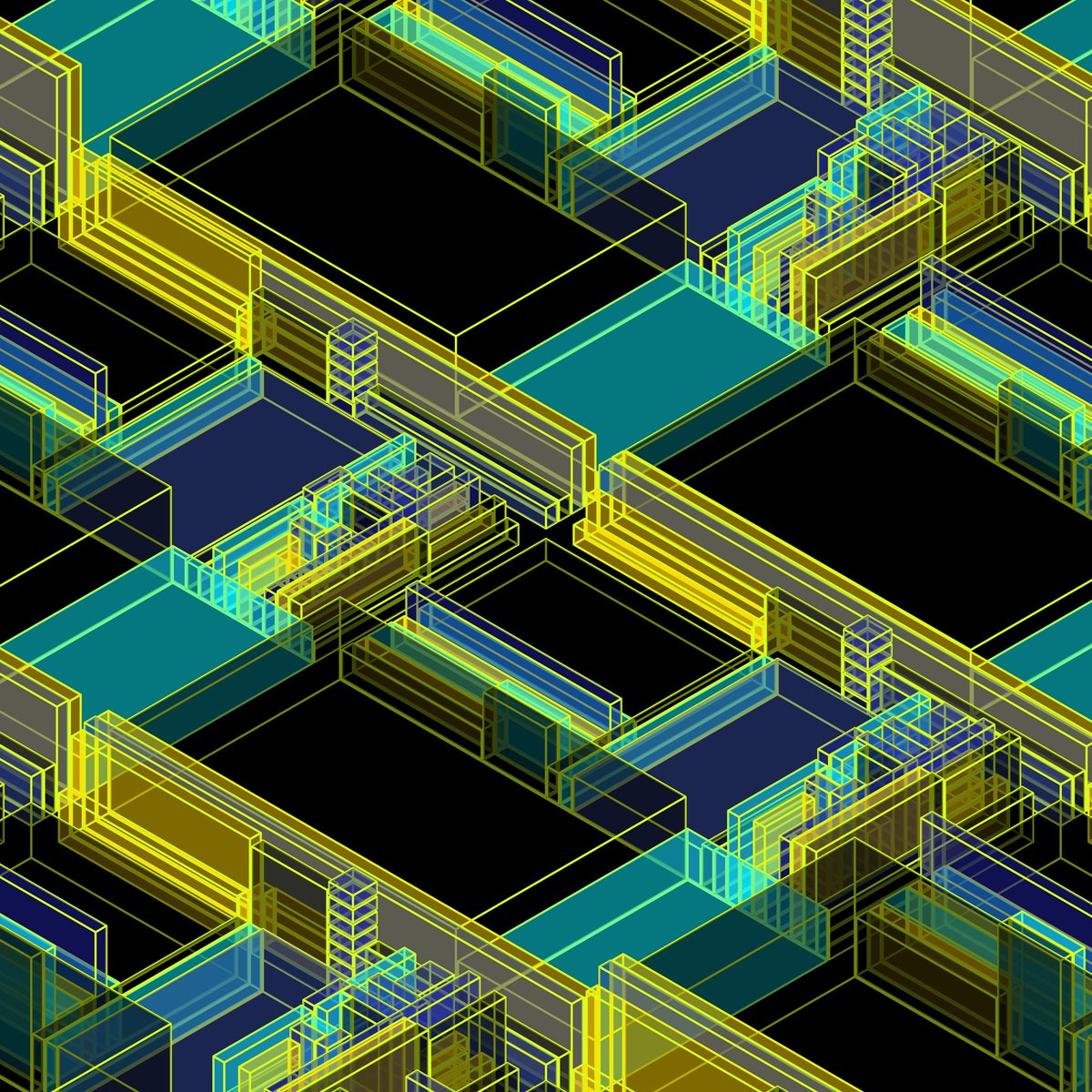 Block Party contains some Field Trip colour palettes, so you can coordinate your collection! #NFTartwork #mintingsoon