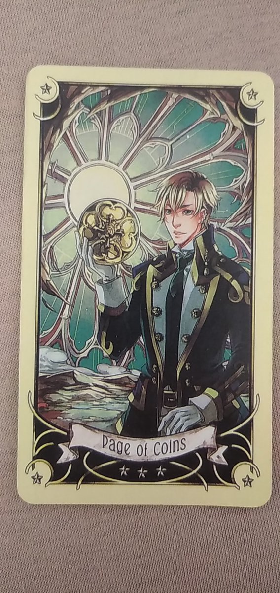frajda_tarot's tweet photo. @weroxjk Paź monet - W tym tygodniu przybliżysz się do spełnienia któregoś ze swoich celów. To czas na działanie. Pozostań skupiona na konkretnych krokach potrzebnych do osiągnięcia rzeczy, do której dążysz. https://t.co/MmjMBmlOpn