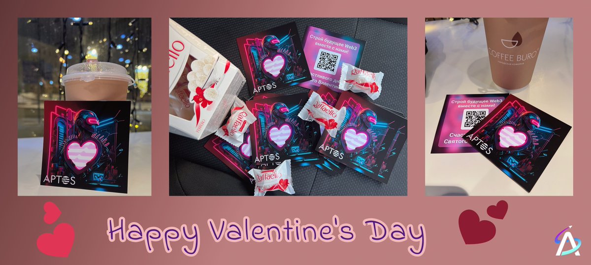 DenisSobar's tweet photo. ❤️ Happy upcoming #ValentinesDay ❤️

🎁 Together with @SergoTroy gave holiday cheer and introduced the #Aptos project to passers-by 🙌

🔥 It was hot with us 🔥

🔎 Expect a celebratory video soon! Don't miss it! 🎥
 
#_AS_ $APT #aptoslab #web3 #_AS_ #aptos #blockchain #DeFi https://t.co/akDW3VmM94