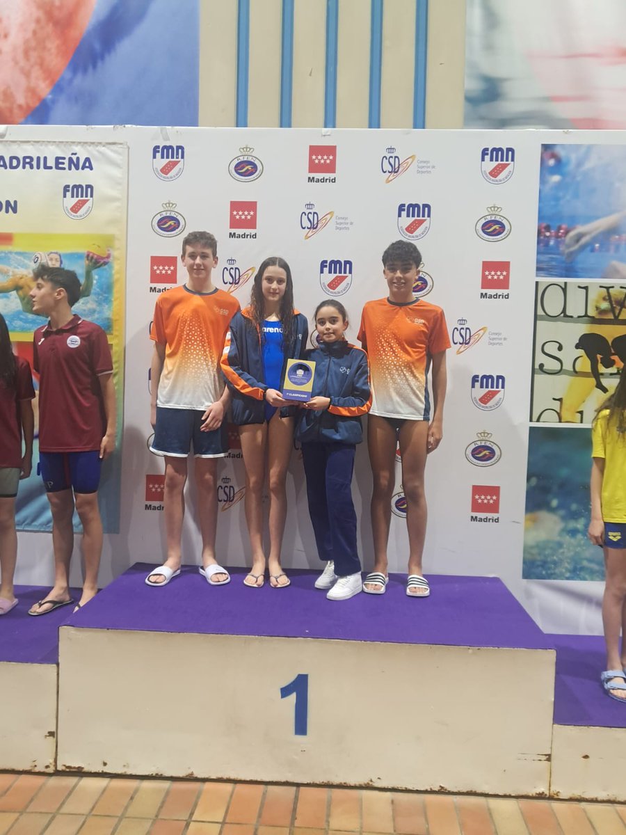 GSDcdeportivo's tweet photo. Nuestros ALEVINES se proclaman CAMPEONES DE MADRID en el Campeonato de Madrid de Invierno. ¡Enhorabuena de todo el equipo GSD por los grandes resultados a todos los nadadores y a sus entrenadores responsables! https://t.co/sbsE62EgZm