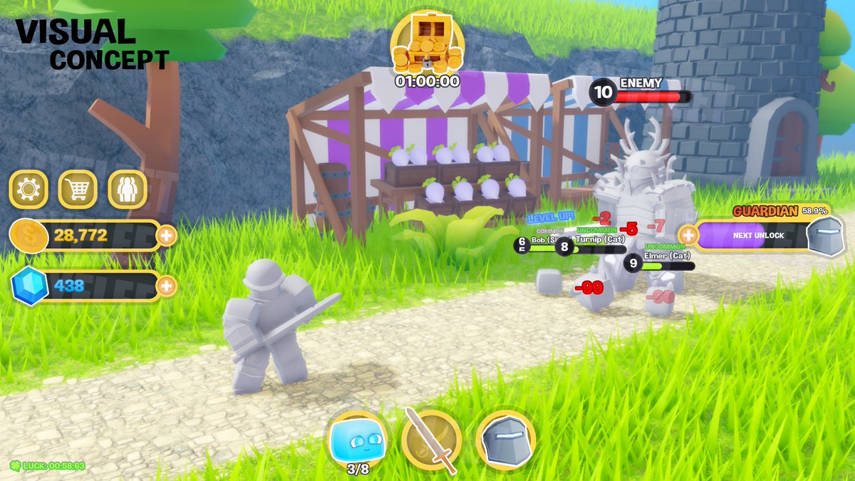 Cyfleet's tweet photo. Visual concept I made for a simulator-type project that I'd love to turn into an actual game. This looks so fun, I already have lots of ideas

#Roblox #RobloxDev https://t.co/gSsNpfR7FS