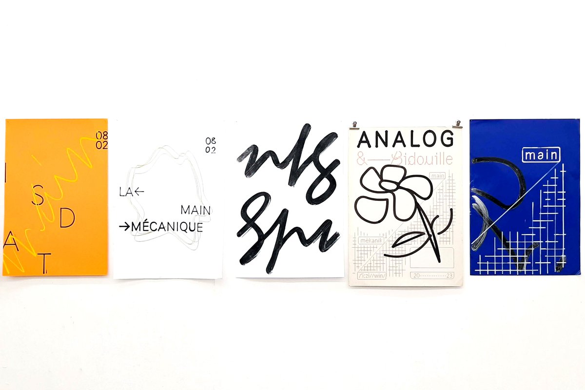 GarzelliElisa's tweet photo. Dans le cadre de la semaine des #workshops  à @isdaT_fr, j'ai encadré avec Noëlie Dayma (@NonoLaFourbe) un atelier autour des #typographies single-line (monolinéaires) pour les deuxièmes années design graphique. Merci @f_chastanet pour cette opportunité. https://t.co/wDFYbkjBMZ