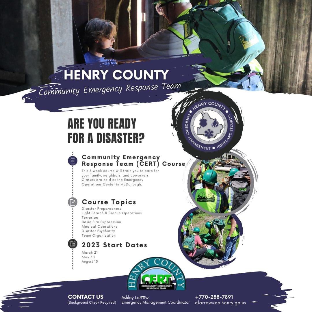 ah_Weather's tweet image. Henry County,Georgia #CERT 2023 . #disasterpreparedness #volunteer