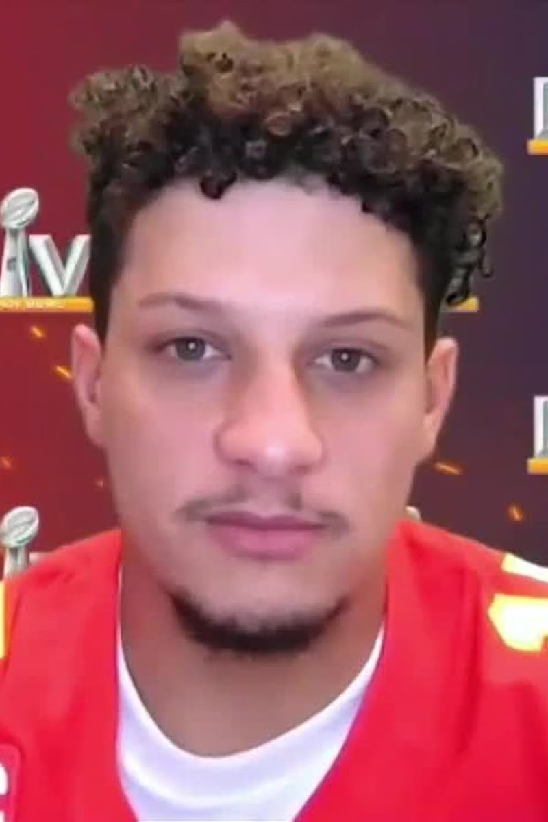 leksus2007's tweet photo. .@PatrickMahomes looks like Joe Biden on crack https://t.co/5oum7qAVJF