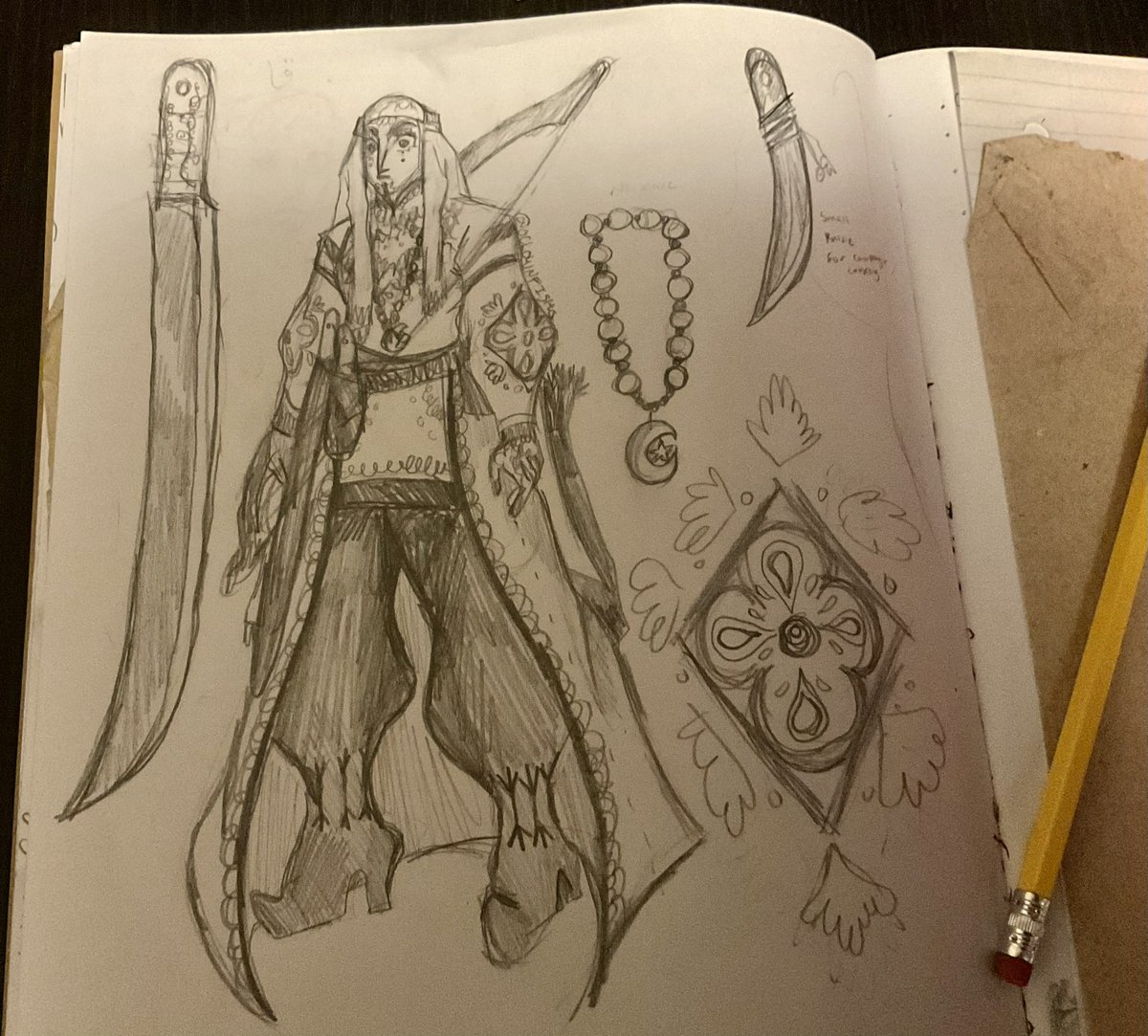 Huge story idea I've had about her being a Bedouin warrior who defends her home land from the invading crusaders along side her Bedouin tribe/family 