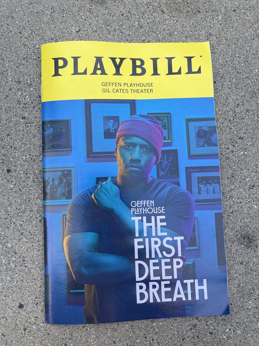 AmyLyndon's tweet photo. @GeffenPlayhouse Is off the hook💯 #thefirstdeepbreath https://t.co/VADC34Sq1w