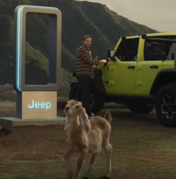 djacobsen4's tweet photo. One of the largest televised shows on the planet and jeep commercial openly shows to have an EV vehicle Able to explore the forest, you would need a charging station out in the middle of the forests. Looks mighty green https://t.co/OZ1J4rC4AW