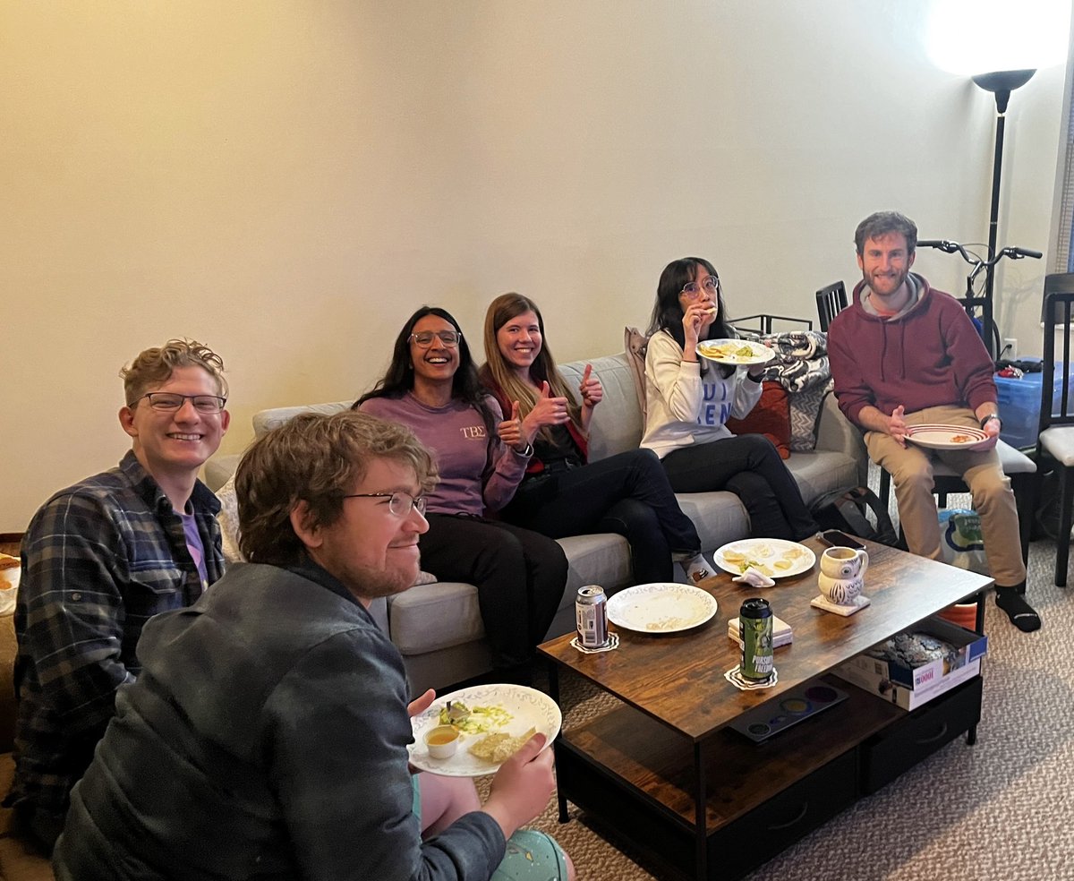 PflegerLab's tweet image. Super Bowl or super great excuse to get the lab together for food?
