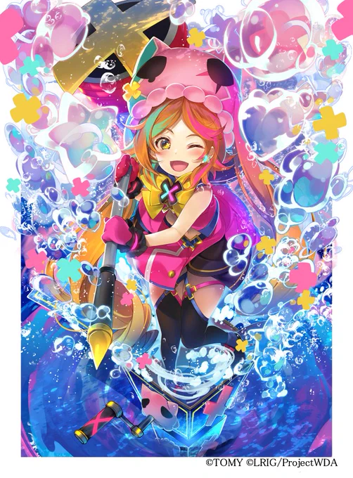 2/11(土)発売のWIXOSS新拡張パック「DISSONANCE DIVA」にて『エルドラ!エクスクラメーション!』と『コードライド ジンリキ//ディソナ』を描かせていただきました!!エルドラ×マーク0も再録されてます! #WIXOSS #ウィクロス発売記念 