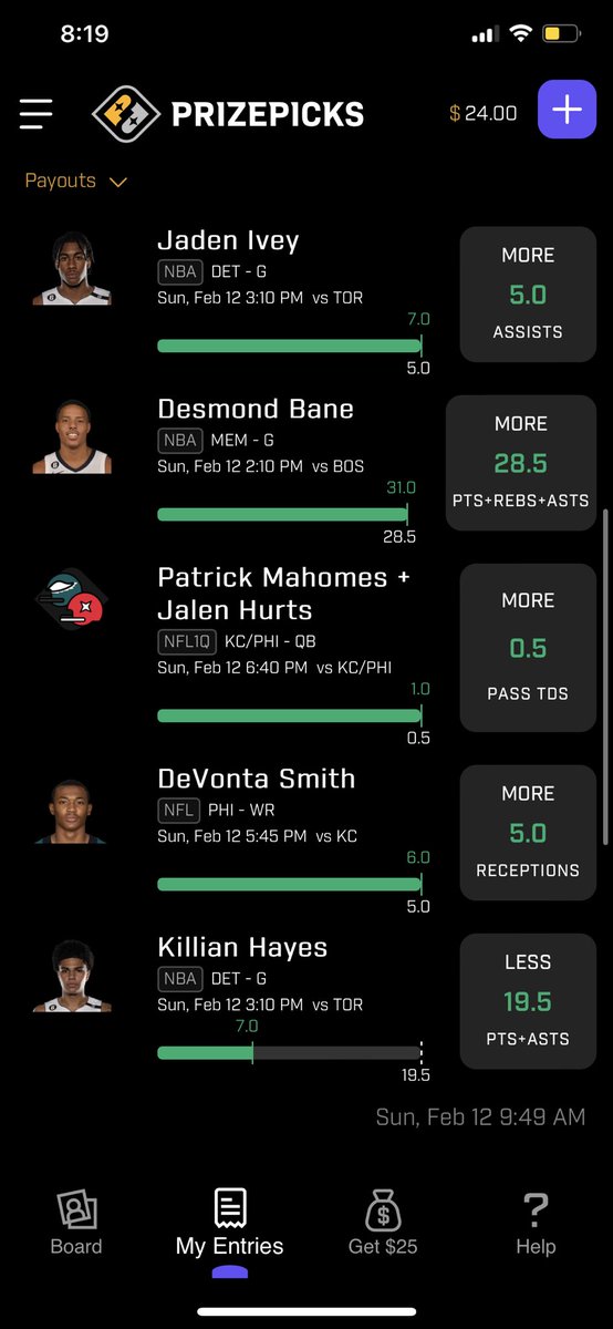 This is the only reason I pay attention to sports. #PrizePicks 💸💸💸