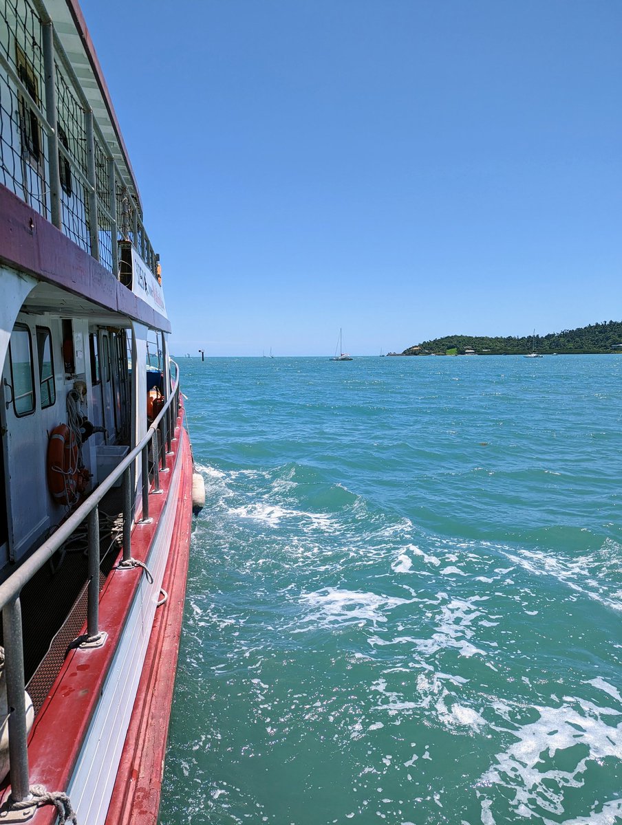 And we're off! Time to find some sea cucumbers on the southern end of the Great Barrier Reef. Forecast is at least looking decent. @MEG_MQ @MQSciEng @GBRFoundation