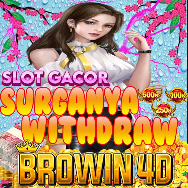 SLOT PEMBURU JACKPOT BROWIN4D🤩🤩

#Browin4d #SlotAntiRungkad #SitusSlotGacor #SlotMudahJackpot #SlotDepositPulsa #PolaSlot #BocoranSlot #RTPSlot #JudiSlot #BandarSlot