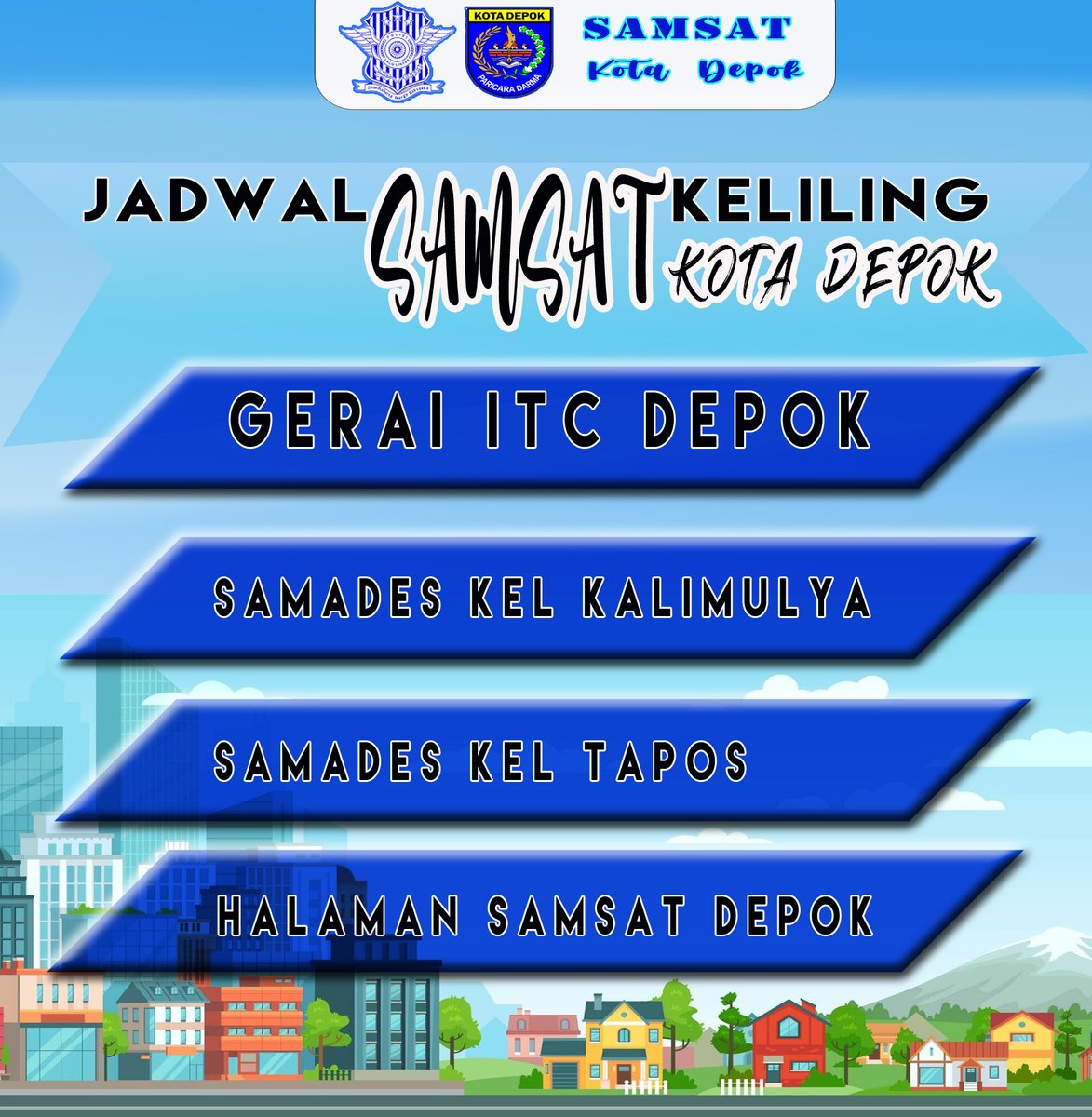 SAMSATDEPOK2's tweet photo. https://t.co/NRN4JyE9CQ