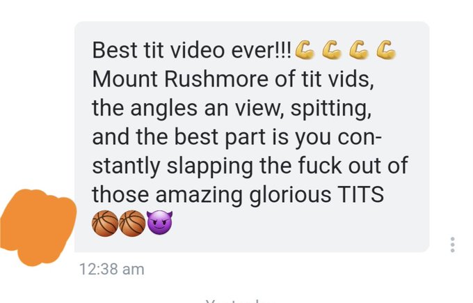 Great review of my new tit slapping video 🙌😆  #titslapping #titspitting #hugetits #titsfordays #underboob<a href="/tag/titslapping"class="tags">#titslapping</a><a href="/tag/underboob"class="tags"><span>#underboob</span></a><a href="/tag/hugetits"class="tags"><span>#hugetits</span></a><a href="/tag/titsfordays"class="tags"><span>#titsfordays</span></a><a href="/tag/titspitting"class="tags"><span>#titspitting</span></a>