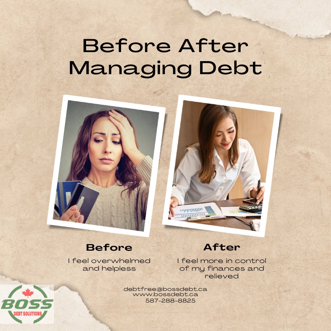 BossDebt's tweet photo. Debt is Manageable
Boss can help you DEBT FREE FRESH START
#BOSS #debtsolutions #debtrelief #debtfree #payingoffdebt #debtelimination #YYC #Calgary #financialfreedom
Get the BOSS Working For You https://t.co/aWEICtUtXb