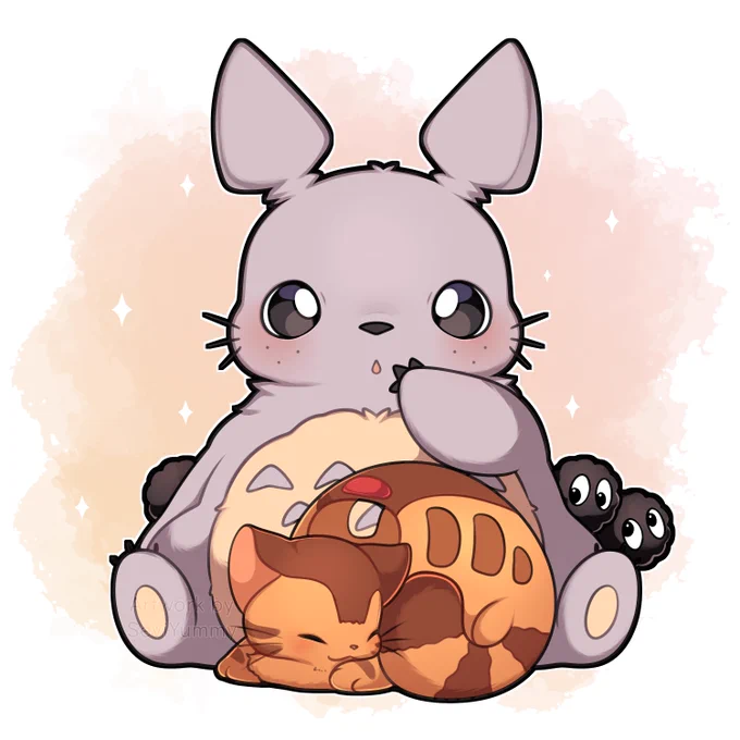 Totoro &amp; Catbus 
