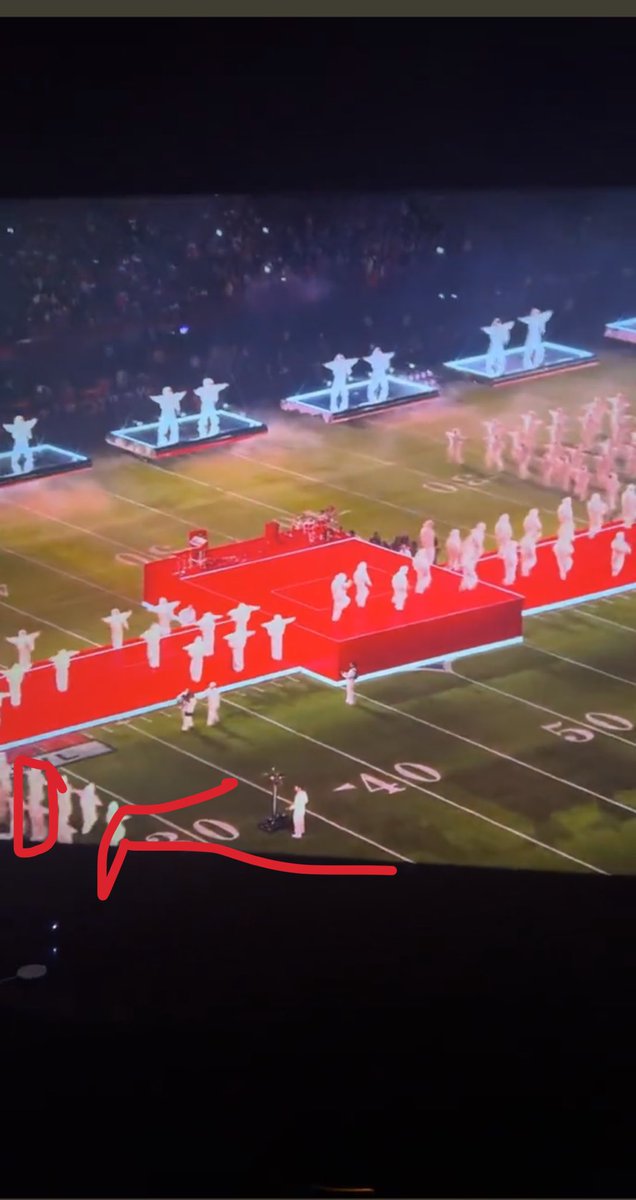 Telling my kids this was me dancing back up for Rihanna at Superbowl