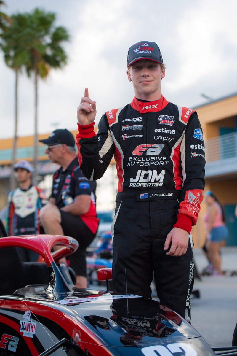 NEWS | Jacob Douglas (📸) and Kekai Hauanio have won the Yacademy Winter Series!

Douglas finished with five wins in six races in the USF Juniors class!

Hauanio finished with one win and five podiums in the F4 class and took the title by only two points!

( 📸 Jose Mario Dias)