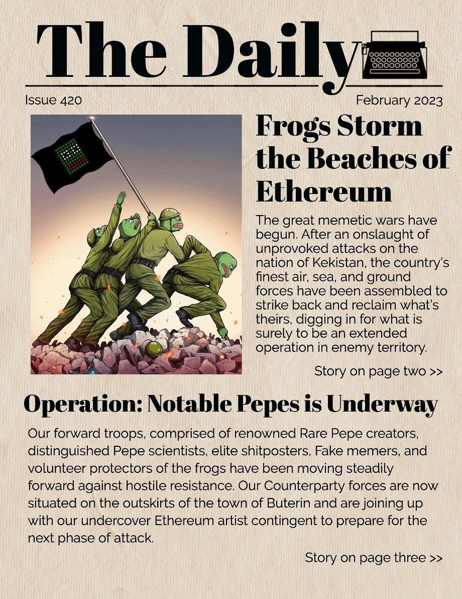 Notable Pepes (@notablepepes) on Twitter photo 