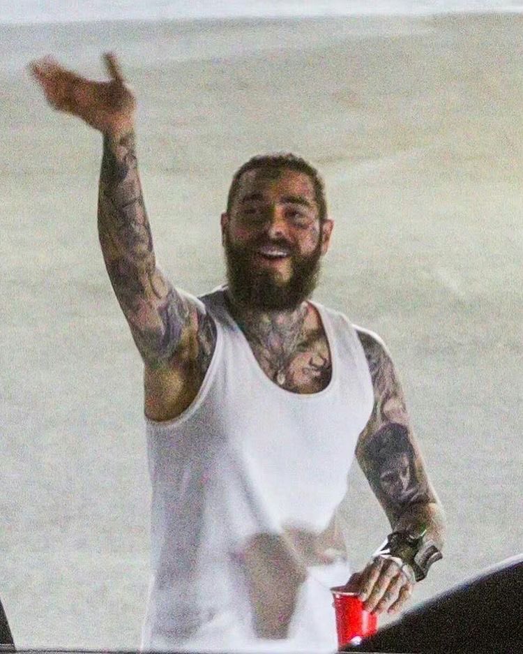 Post Malone Visuals tweet media