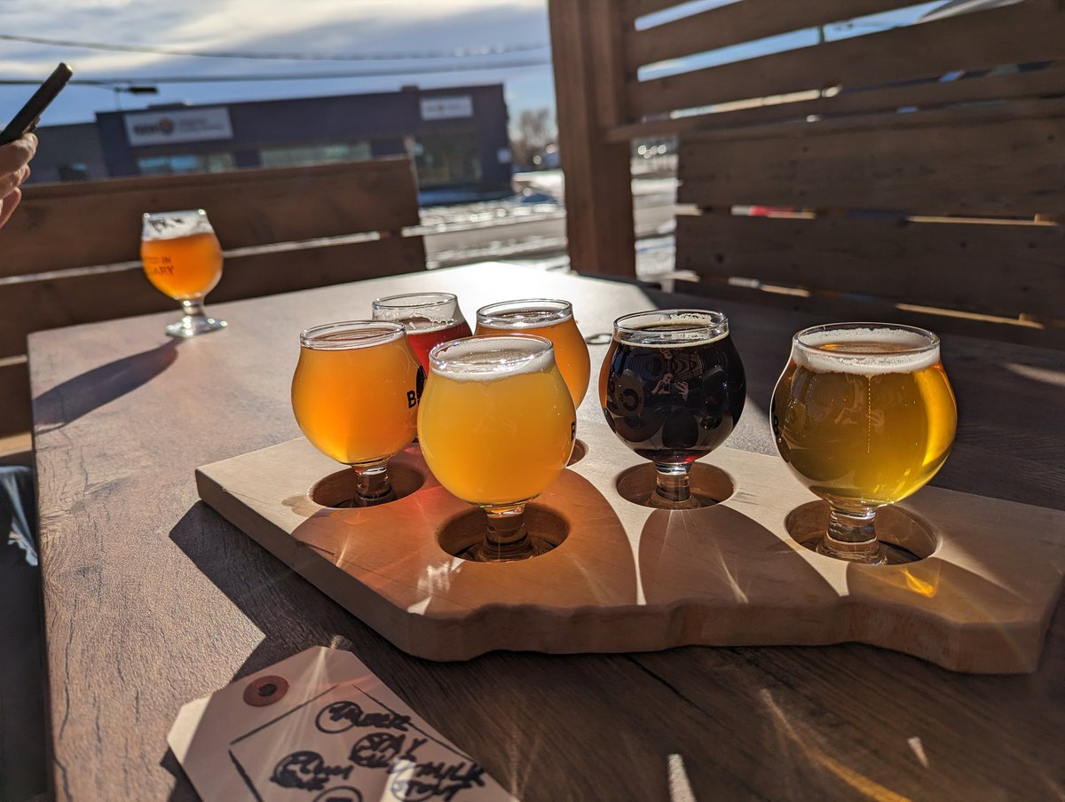 Out doing some brewery hoping with @DustinMorris13 So beautiful outside right now!