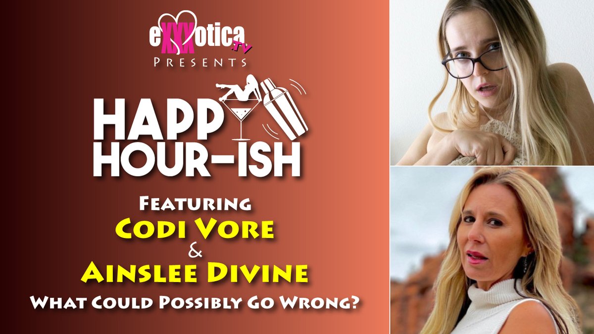EXXXOTICA's tweet photo. https://t.co/sPbrU4GGq1 ARCHIVE | #HappyHourish | Codi Vore &amp; Ainslee Divine | Watch now FREE! https://t.co/UxDgigUnXb | #Episodes #EXXXOTICAtv (@Codi_Vore) (@ainslee_divine) https://t.co/1T3pJVgJAZ
