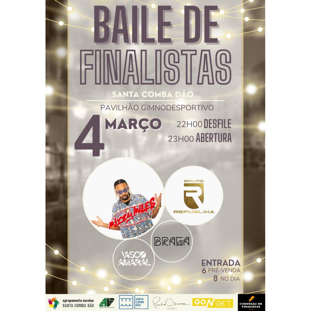 comissaoscd2223's tweet photo. E finalmente anunciamos o cartaz do Baile de Finalistas de Santa Comba Dão. 
É já no dia 4 de março que abrimos as portas do Pavilhão Gimnodesportivo de Santa Comba Dão para mais uma noite inesquecível na presença da tua comissão. 
Contamos contigo! 🥳🤩 https://t.co/9uB6O1gyD6