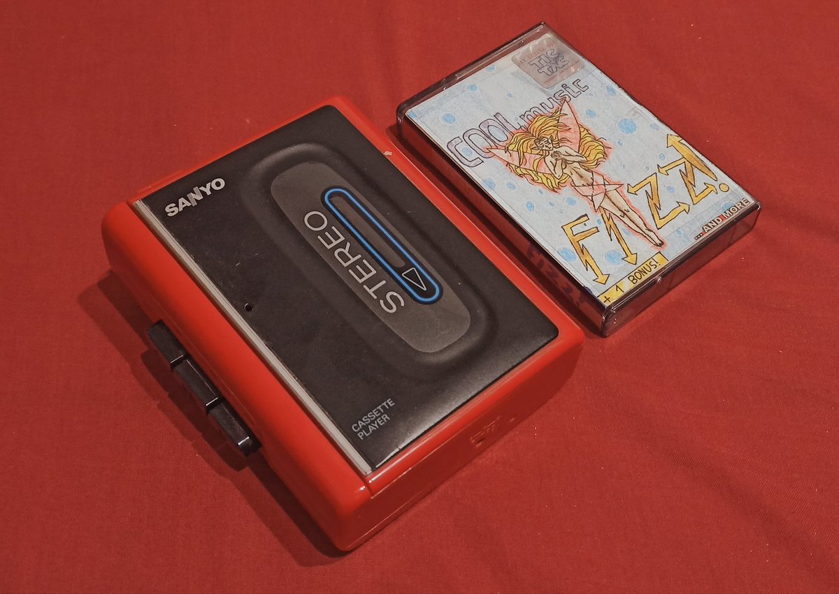princetahra's tweet photo. I juay bought this bad boy! I can finally listen to my mixtapes from 25 years ago 🤣 yes I made this cover myself back then. Yes, I named myself COOLmusic 🤣 #walkman #music2000 #madeinmusic https://t.co/iNI6ZlzNpq