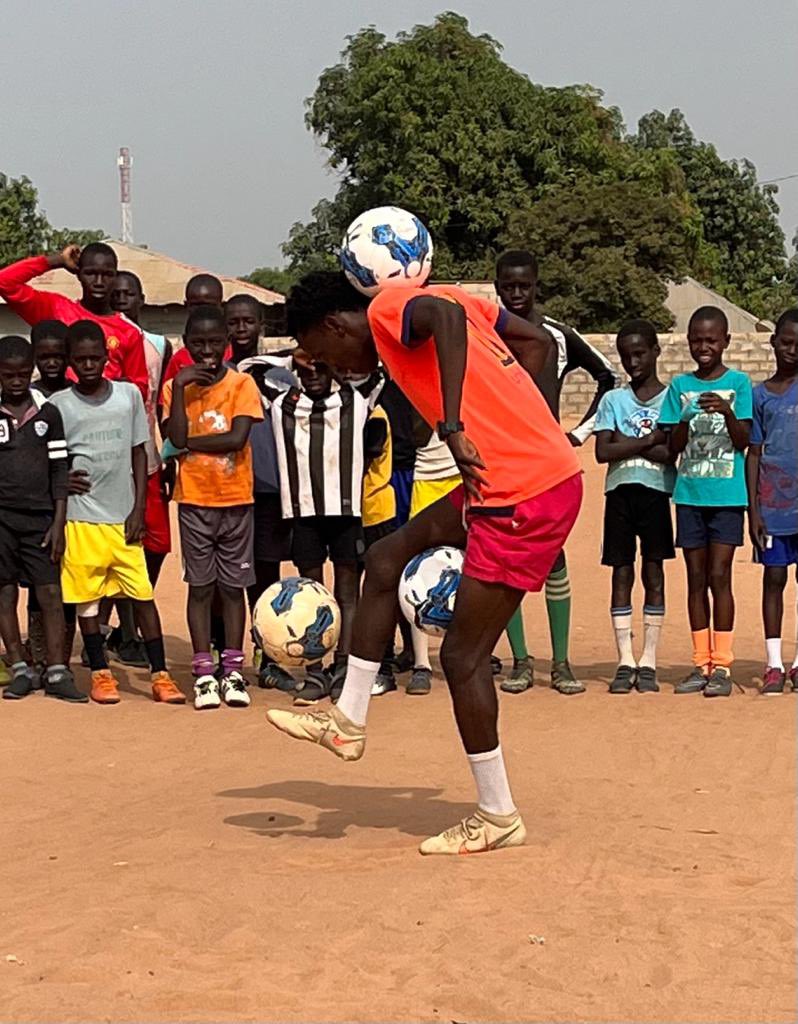 The Syd Wells Gambian Football Project tweet media