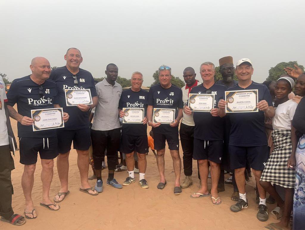 The Syd Wells Gambian Football Project tweet media