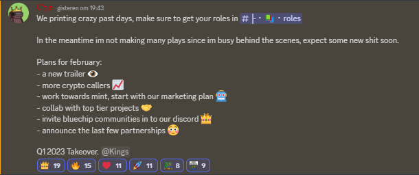 Big things coming soon.. Stay tuned 👑

<a href="/AlphaKingNFT_/">Alpha King Official</a>