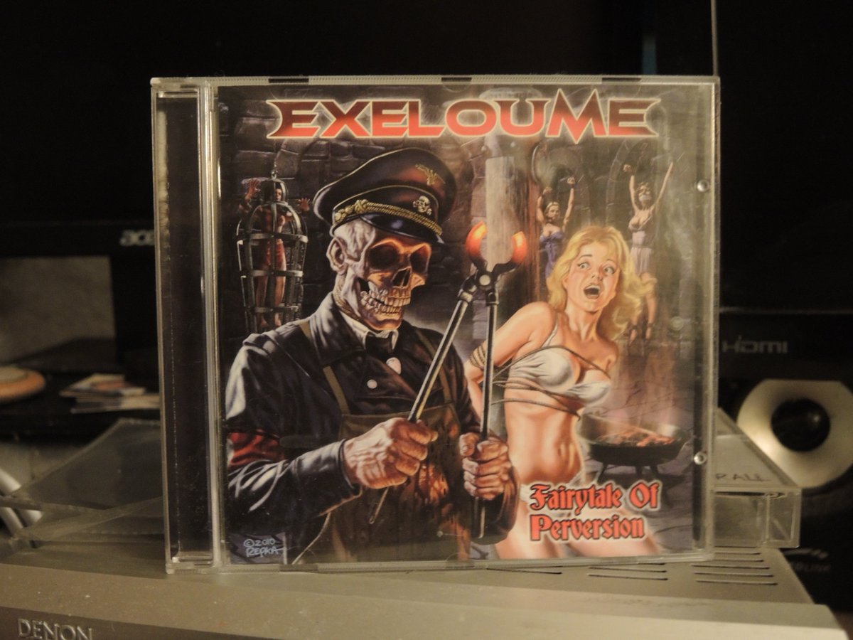 1974older's tweet image. Exeloume - Fairytale of Perversion
Vicisolum 2011

High octane blasting thrash from Norwegian dogs with killer drums, DM vocals, riffs riffs riffs and top notch solos to boot. Highly recommended 💀💀💀
#Exeloume #DeathThrash #EdRepka #DanSwano