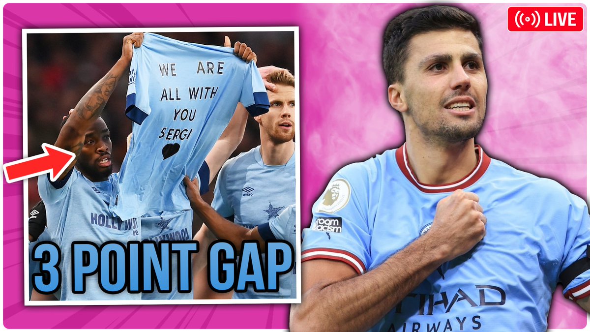 _the1894's tweet photo. 🔴 We Are Live!

Come join us as we review the latest Premier League matchday which saw City close the gap at the top to 3 points before their meeting with Arsenal on Wednesday

LIVE ➡️ https://t.co/R2nhhVU8yA

#ManCity | #MCIAVL | #PremierLeague https://t.co/avfCqQcs9k
